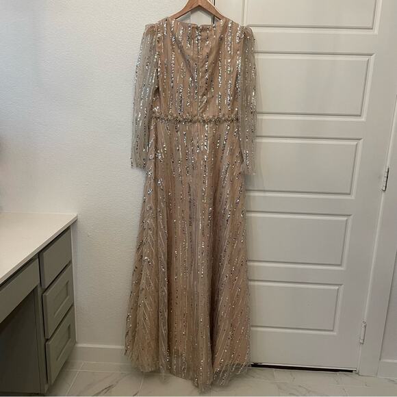 Mac Duggal Sequin Embellished Gown 67859 - Picture 5 of 7